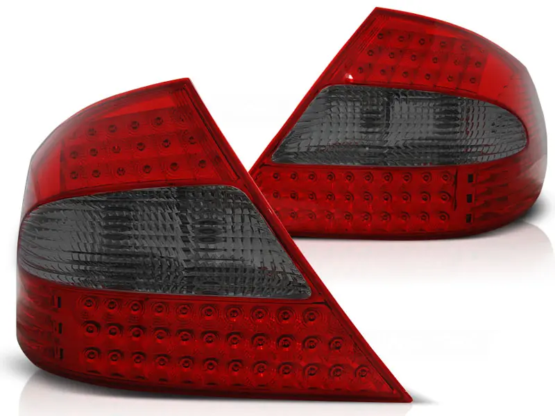 Baklykter LED MERCEDES-BENZ CLK (W209) 2003-2010 RED SMOKE – bilde 2
