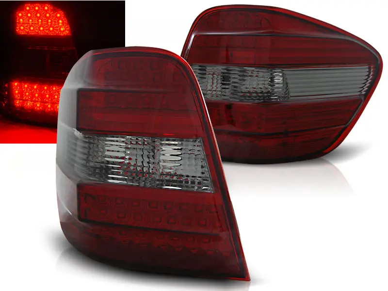 Baklykter LED MERCEDES-BENZ M-Klasse (W164) 2005-2008 RED SMOKE