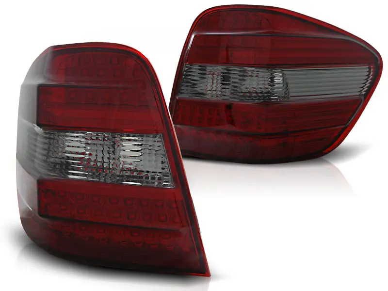 Baklykter LED MERCEDES-BENZ M-Klasse (W164) 2005-2008 RED SMOKE – bilde 2
