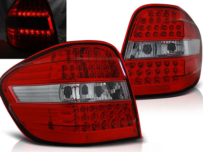 Baklykter LED MERCEDES-BENZ M-Klasse (W164) 2005-2008 RED WHITE