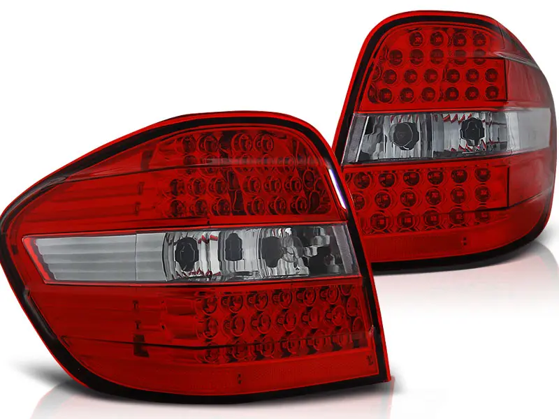 Baklykter LED MERCEDES-BENZ M-Klasse (W164) 2005-2008 RED WHITE – bilde 2