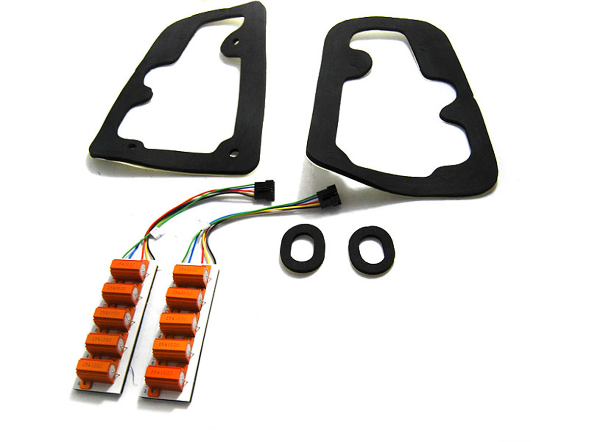 Baklykter LED MERCEDES-BENZ M-Klasse (W164) 2005-2008 RED WHITE – bilde 4