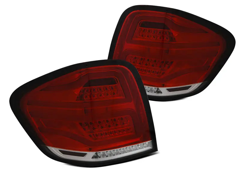Baklykter LED MERCEDES-BENZ M-Klasse (W164) 2005-2008 RED WHITE – bilde 5