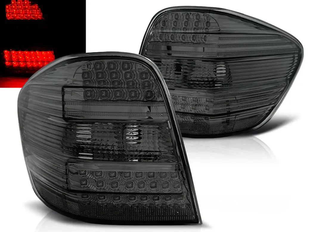 Baklykter LED MERCEDES-BENZ M-Klasse (W164) 2005-2008 SMOKE – bilde 3