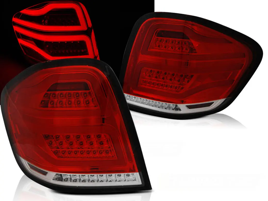 Baklykter LED MERCEDES-BENZ M-Klasse (W164) 2009-2011 RED WHITE