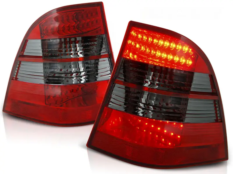 Baklykter LED Mercedes-Benz ML (W163) 1997 - 2005 │ RED SMOKE