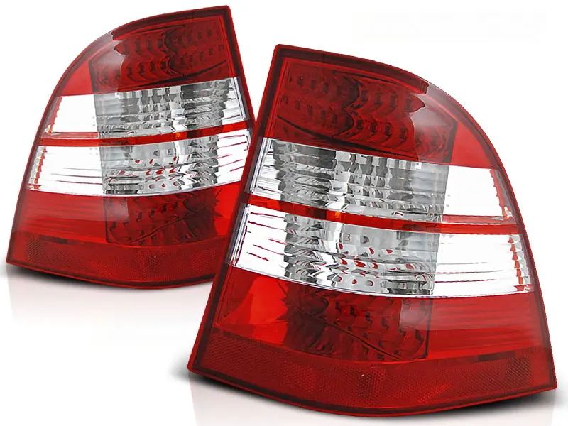 Baklykter LED Mercedes-Benz ML (W163) 1997 - 2005 │ RED WHITE