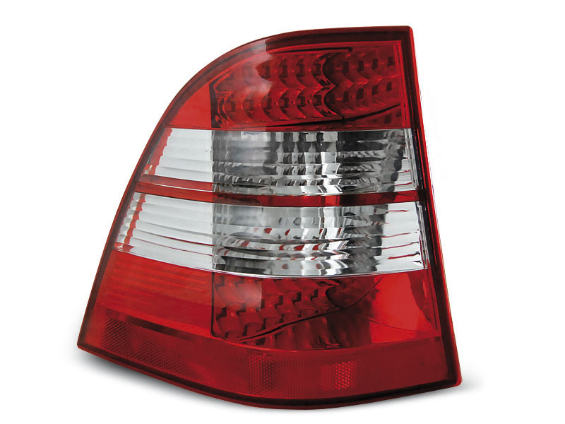 Baklykter LED Mercedes-Benz ML (W163) 1997 - 2005 │ RED WHITE – bilde 3