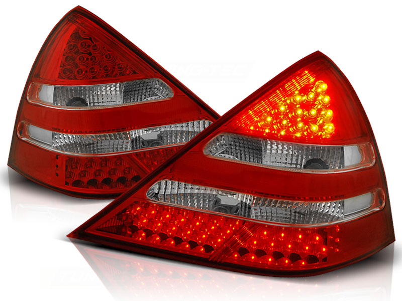 Baklykter LED MERCEDES-BENZ (R170) SLK 1996-2004 RED WHITE