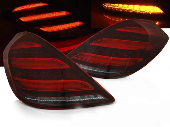 Baklykter LED Mercedes-Benz S (W222) 2013 - 2017 │ RED WHITE