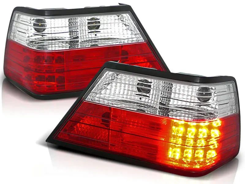 Baklykter LED MERCEDES-BENZ (W124) E-Klasse 1985-1995 RED WHITE