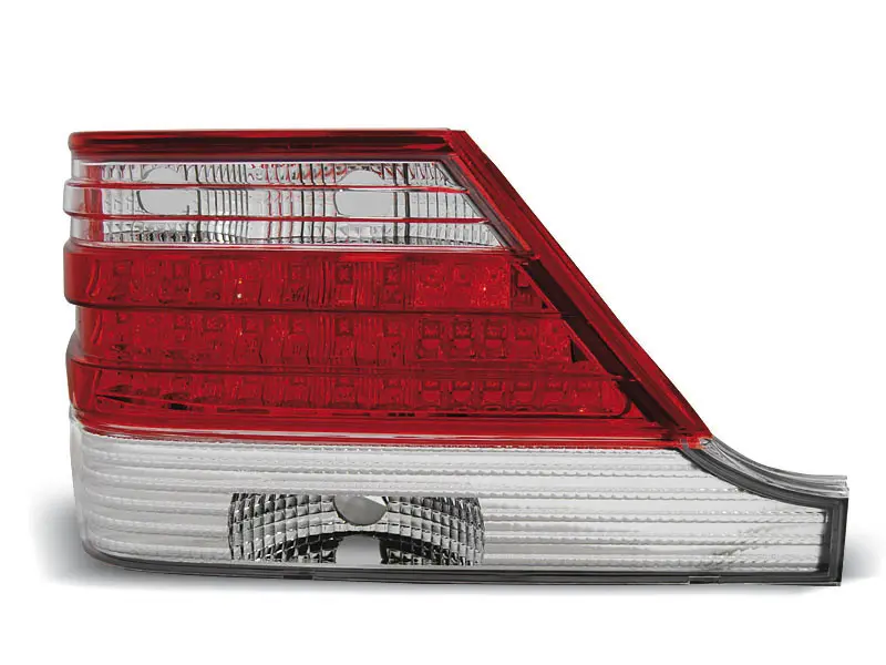 Baklykter LED MERCEDES-BENZ (W140) 1995-1998 RED WHITE  – bilde 2