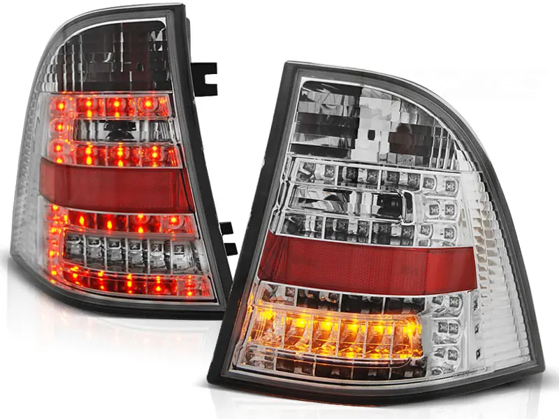 Baklykter LED MERCEDES-BENZ (W163) ML M-Klasse 1998-2005 CHROME