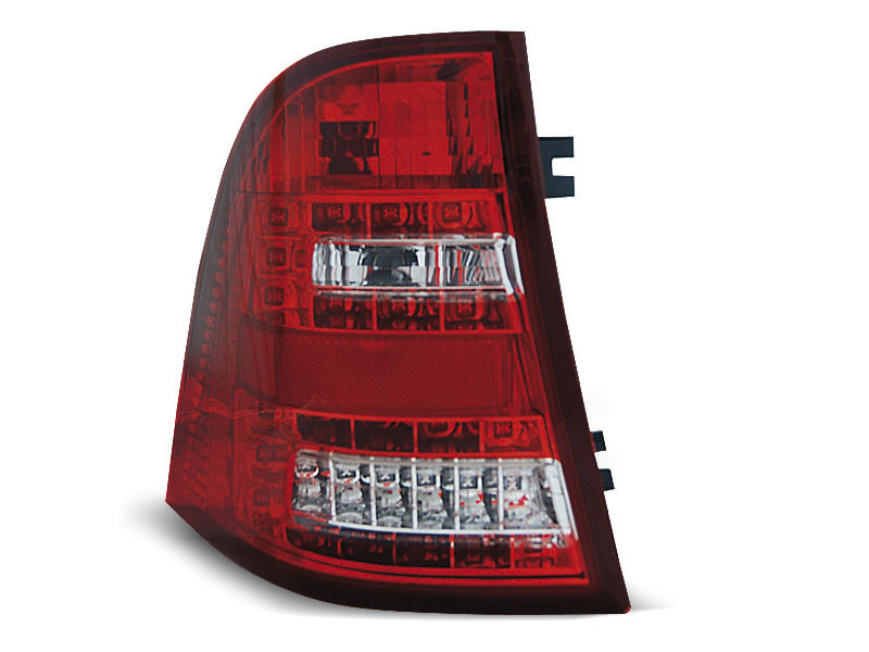 Baklykter LED MERCEDES-BENZ (W163) ML M-Klasse 1998- 2005 RED WHITE – bilde 2