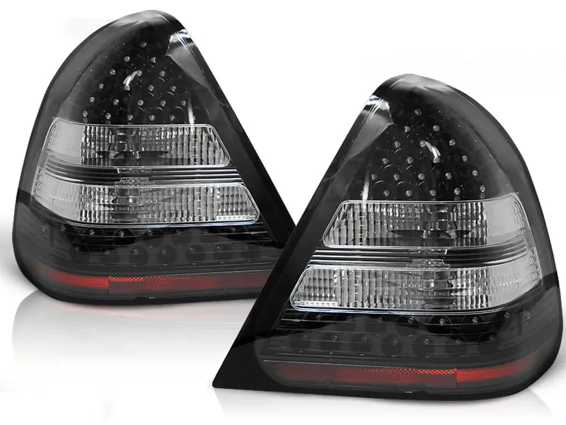 Baklykter LED MERCEDES-BENZ (W202) C-Klasse 1993-2000 BLACK – bilde 2