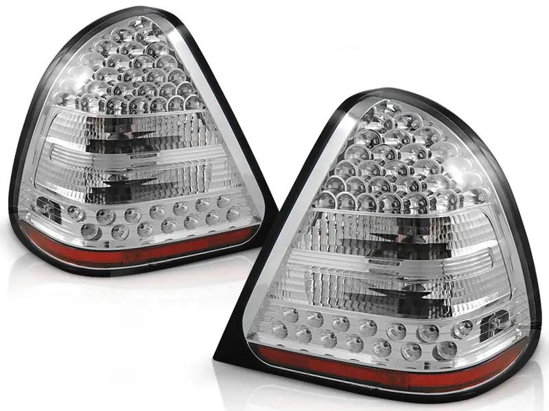 Baklykter LED MERCEDES-BENZ (W202) C-Klasse 1993-2000 CHROME – bilde 2