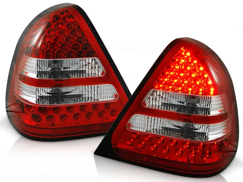 Baklykter LED  MERCEDES-BENZ (W202) C-Klasse 1993-2006 RED WHITE 