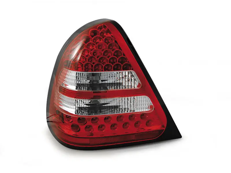 Baklykter LED  MERCEDES-BENZ (W202) C-Klasse 1993-2006 RED WHITE  – bilde 2