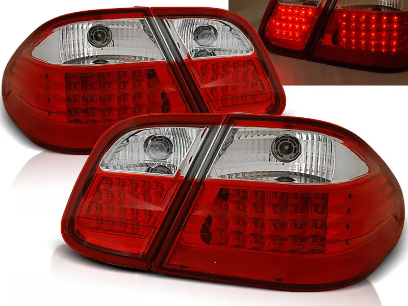 Baklykter LED MERCEDES-BENZ (W208) CLK 1997-2002 RED WHITE