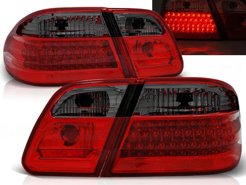 Baklykter LED MERCEDES-BENZ (W210) 1995-2002 RED SMOKE