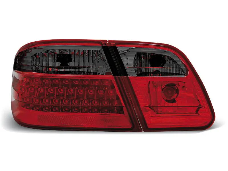 Baklykter LED MERCEDES-BENZ (W210) 1995-2002 RED SMOKE – bilde 3