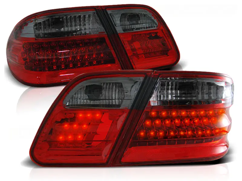 Baklykter LED MERCEDES-BENZ (W210) E-Klasse 1995-2002 RED SMOKE