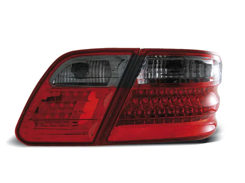 Baklykter LED MERCEDES-BENZ (W210) E-Klasse 1995-2002 RED SMOKE – bilde 3