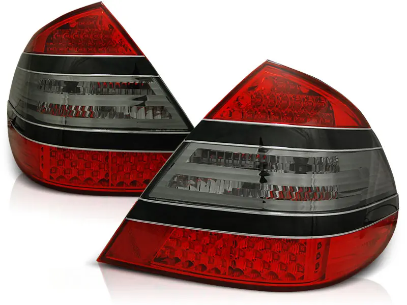 Baklykter LED MERCEDES-BENZ (W211) E-Klasse 2002-2006 RED SMOKE – bilde 2