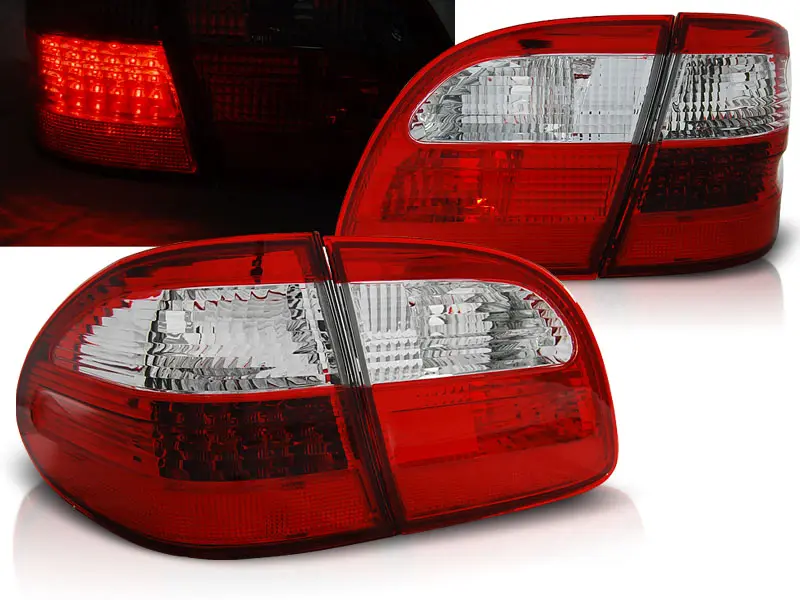 Baklykter LED MERCEDES-BENZ (W211) E-Klasse 2002-2006 RED WHITE