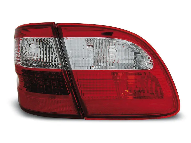 Baklykter LED MERCEDES-BENZ (W211) E-Klasse 2002-2006 RED WHITE – bilde 4