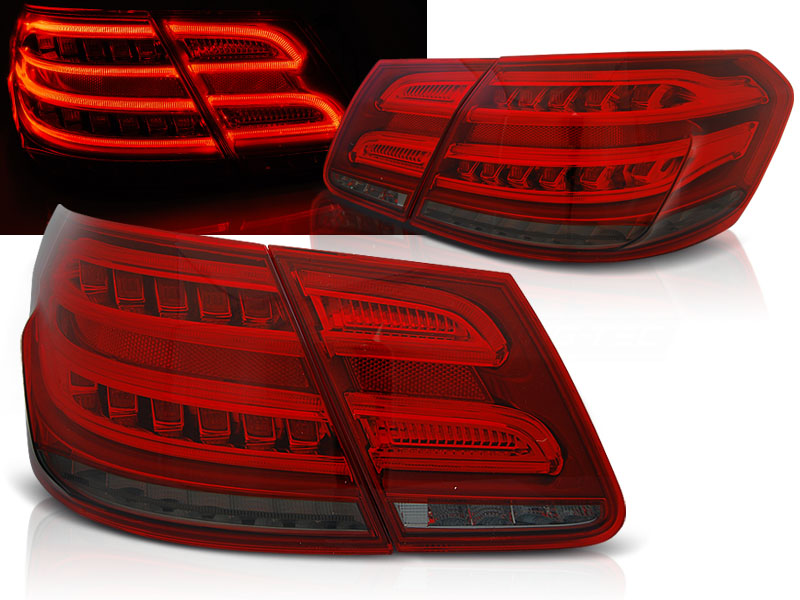 Baklykter LED MERCEDES-BENZ (W212) E-Klasse 2009-2013 RED SMOKE – bilde 2