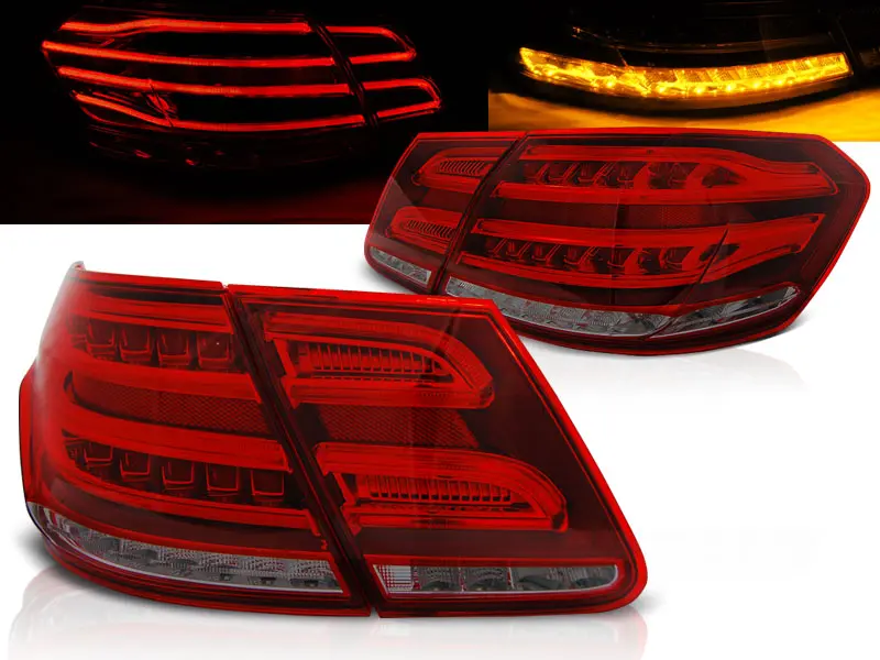 Baklykter LED MERCEDES-BENZ (W212) E-Klasse 2009-2013 RED SMOKE P21 – bilde 2
