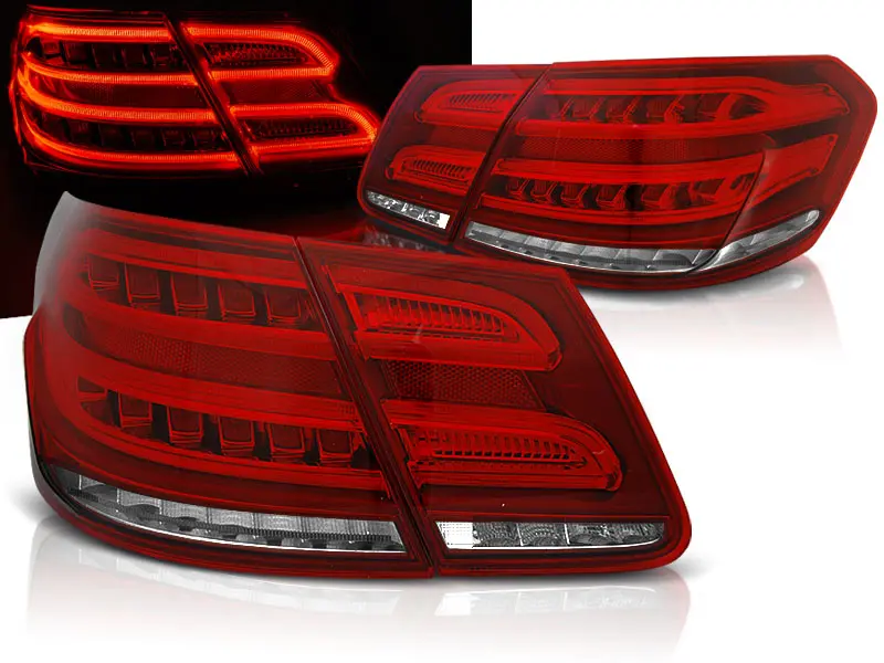 Baklykter LED MERCEDES-BENZ W212 E-Klasse 2009-2013 RED WHITE