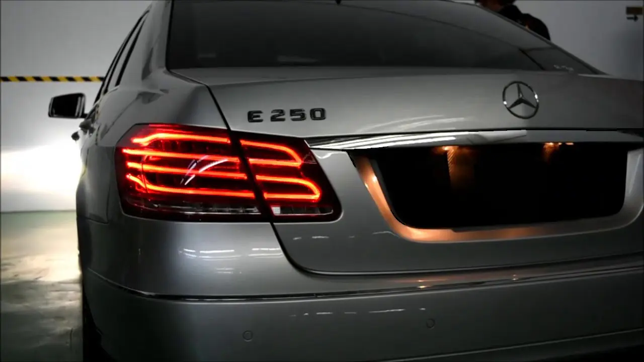 Baklykter LED MERCEDES-BENZ W212 E-Klasse 2009-2013 RED WHITE – bilde 4