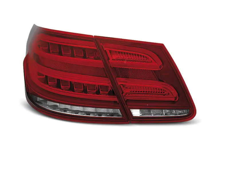 Baklykter LED MERCEDES-BENZ W212 E-Klasse 2009-2013 RED WHITE – bilde 5