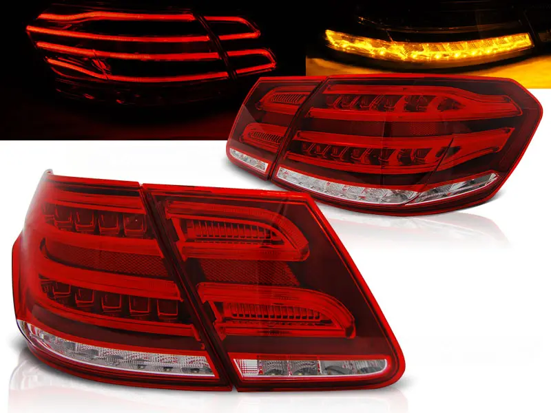 Baklykter LED MERCEDES-BENZ (W212) E-Klasse 2009-2013 RED WHITE P21