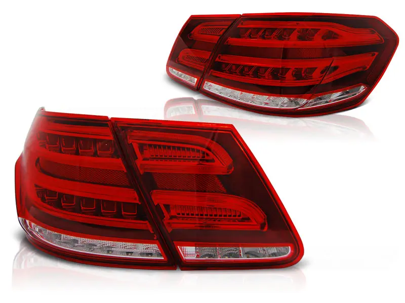 Baklykter LED MERCEDES-BENZ (W212) E-Klasse 2009-2013 RED WHITE P21 – bilde 2