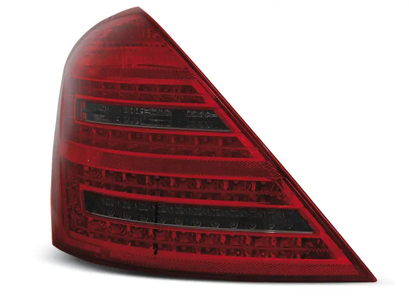 Baklykter LED MERCEDES-BENZ (W221) S-Klasse 2005-2009 RED SMOKE – bilde 3