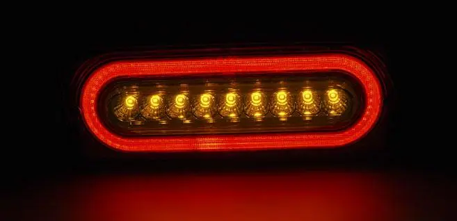 Baklykter LED MERCEDES-BENZ (W463) G-Klasse 1990-2012 RED WHITE SEQ Image 3