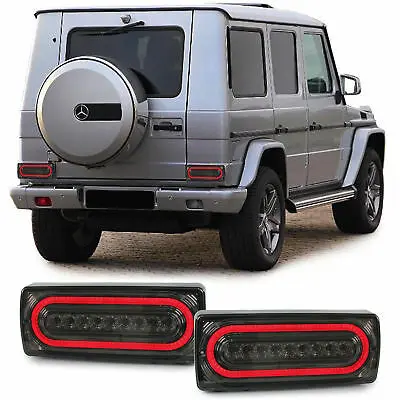 Baklykter LED MERCEDES-BENZ (W463) G-Klasse 1990-2012 SMOKE SEQ
