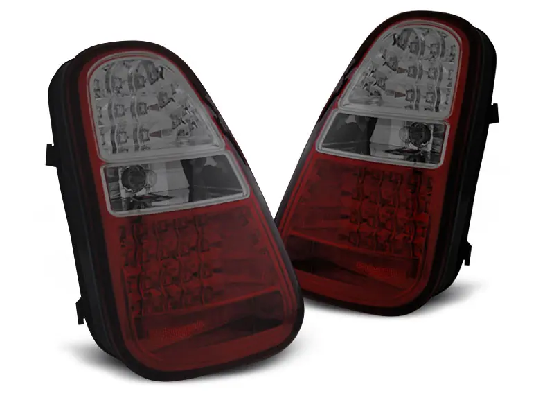 Baklykter LED MINI COOPER R50 /R52 /R53 2004-2006 RED SMOKE – bilde 3