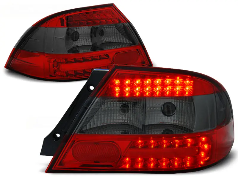 Baklykter LED MITSUBISHI LANCER 7 SEDAN 2004-2007 RED SMOKE – bilde 2