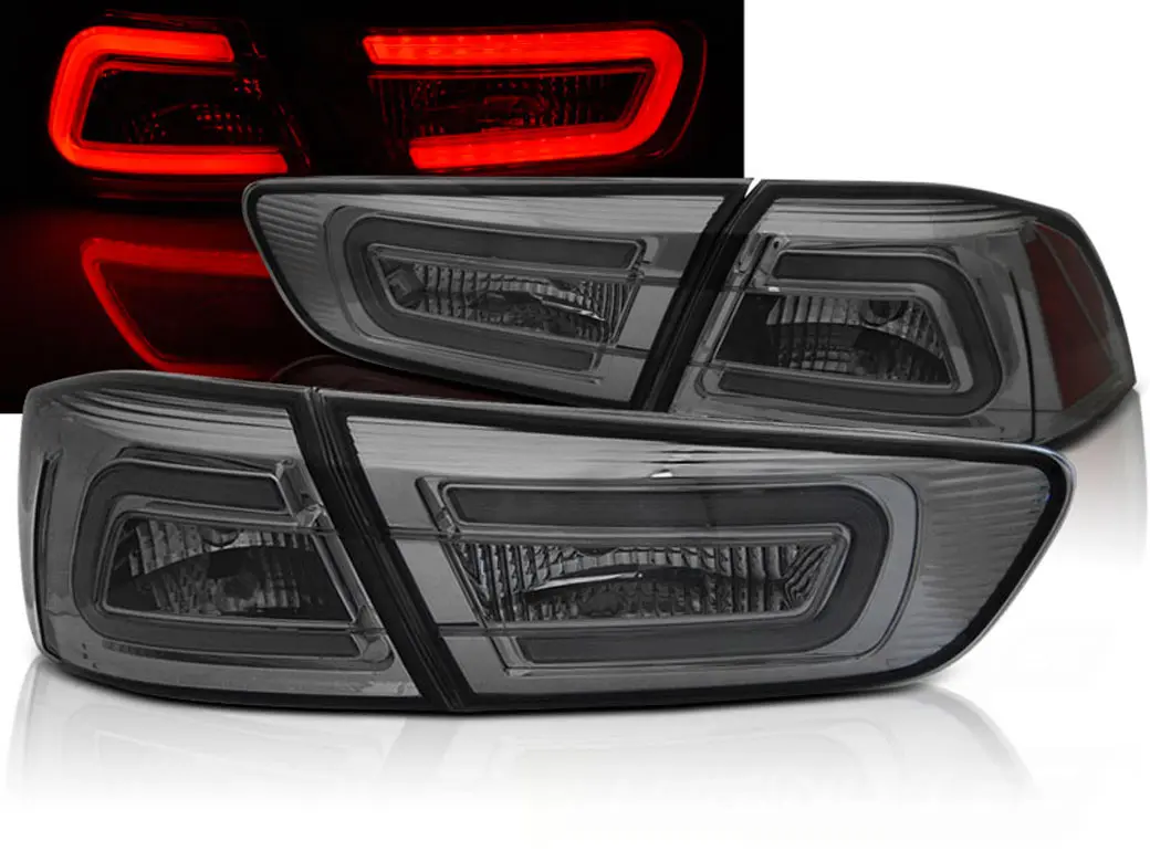 Baklykter LED MITSUBISHI LANCER 8 SEDAN 2008-2011 SMOKE