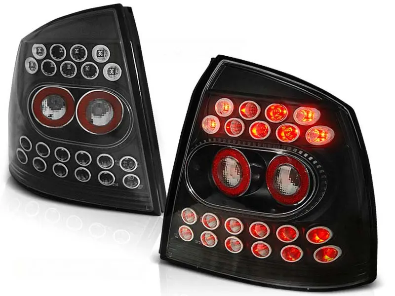 Baklykter LED OPEL ASTRA G 1997-2004 BLACK