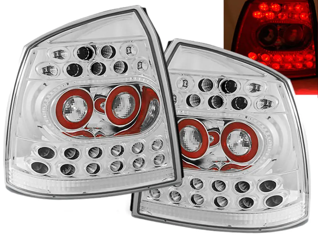 Baklykter LED OPEL ASTRA G 1997-2004 CHROME