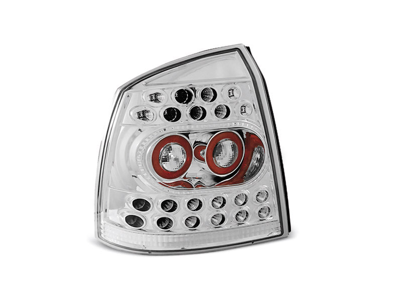 Baklykter LED OPEL ASTRA G 1997-2004 CHROME – bilde 2