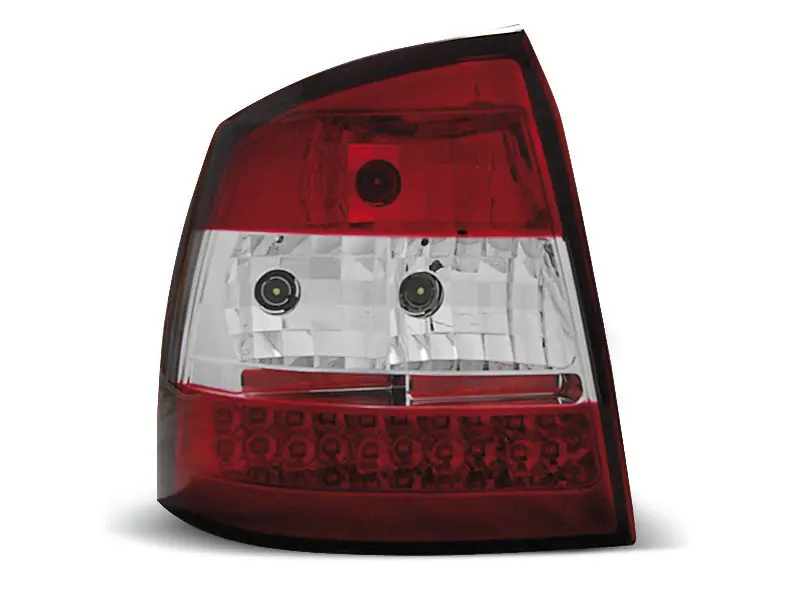 Baklykter LED OPEL ASTRA G 1997-2004 RED WHITE – bilde 2