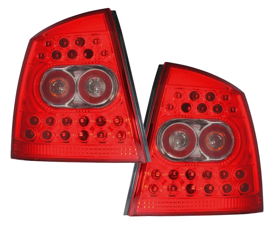 Baklykter LED OPEL ASTRA G 1997-2004 RED WHITE – bilde 2