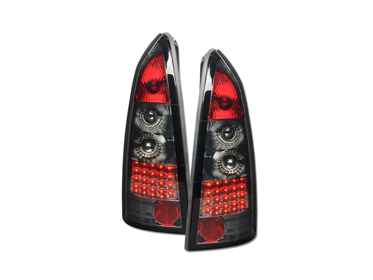 Baklykter LED OPEL ASTRA G 1997-2004 STASJONSVOGN BLACK