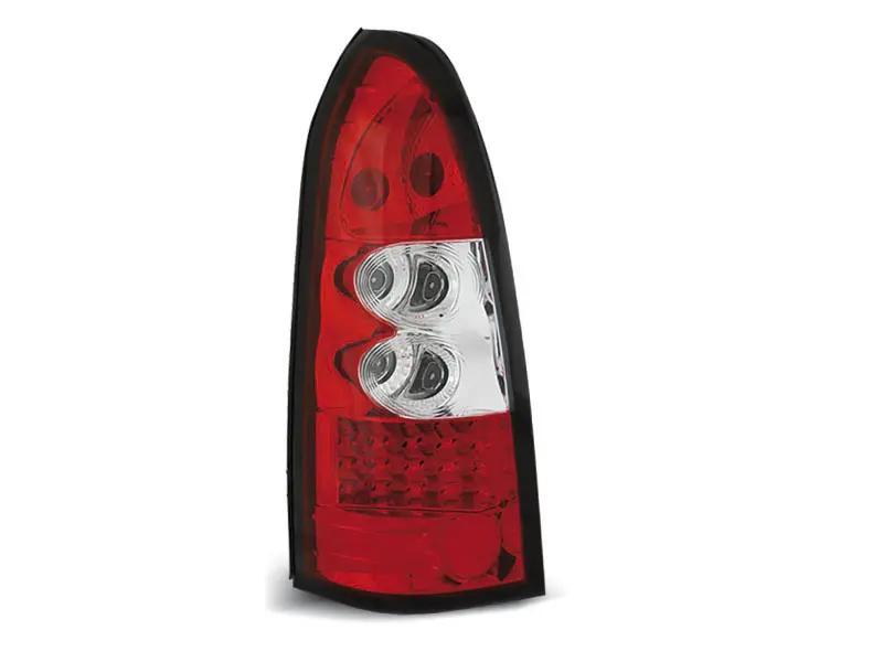 Baklykter LED OPEL ASTRA G 1997-2004 STASJONSVOGN RED WHITE – bilde 2
